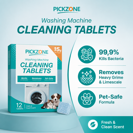 PICKZONE Washing Machine Cleaner Tablets, 12 Pack - Alternate view