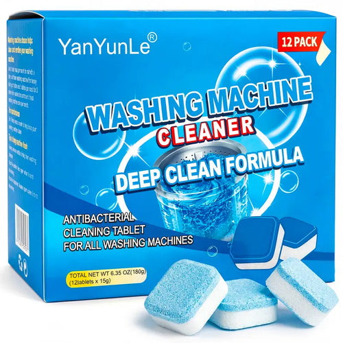 Buy 2 Get Free Laundry & Color Catcher Sheets - Drain Cleaner Effervescent Tablets 12 Pack | Deep Cleaning Foaming Tabs for Kitchen Sink, Bathroom, Tub & Pipe Deodorizer