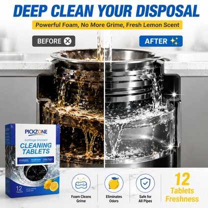 PICKZONE Garbage Disposal Cleaner Tablets