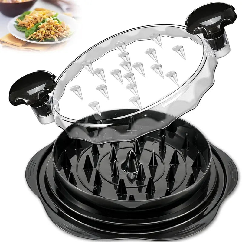 Large Chicken Shredder Tool Twist – Heavy Duty Meat Shredder Machine, BPA Free, Anti-Slip, Dishwasher Safe | For Chicken, Pork & Beef