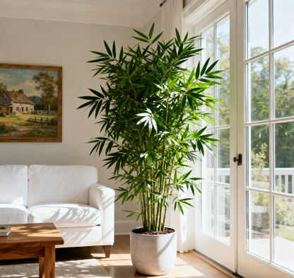 Lucky Bamboo Cypress Seeds - Decorative Bamboo Plant Seeds for Beginners, Indoor Low-Light Houseplants with Positive Energy, Adds a Calming Touch to Any Room, Feng Shui Garden Supplies