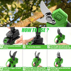 Electric Pruning Scissors with a Brushless Motor, Easy to Use And Lightweight, Perfect for Anyone, Specifically Made for Trimming Trees, Gardening, And Enhancing Landscapes, Great Presents for Gardening Lovers