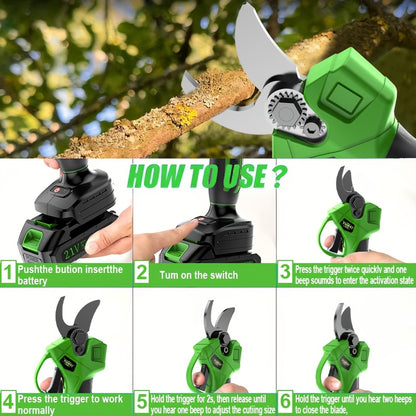 Electric Pruning Scissors with a Brushless Motor, Easy to Use And Lightweight, Perfect for Anyone, Specifically Made for Trimming Trees, Gardening, And Enhancing Landscapes, Great Presents for Gardening Lovers