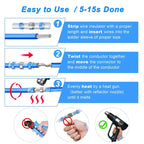 300PCS Solder Seal Wire Connectors - Waterproof Heat Shrink Butt Connectors
