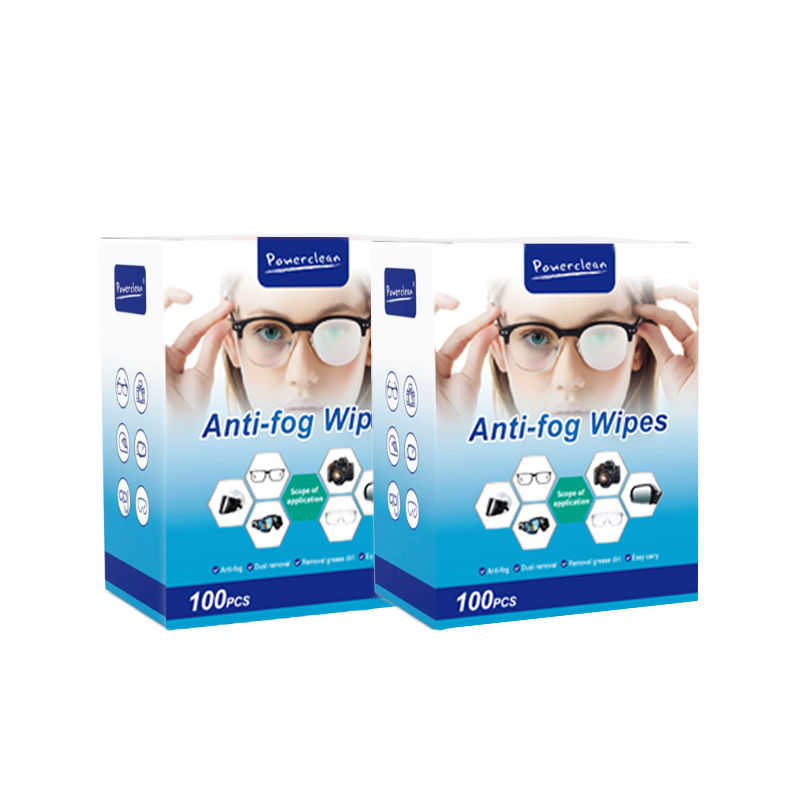 Pickzone Anti-Fog Lens Wipes, 100 Count
