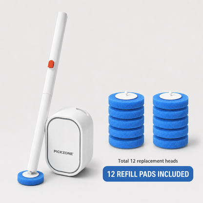 PICKZONE Wall-Mounted Toilet Brush Set