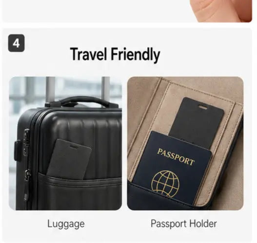 Smart Wallet Tracking Card — GPS Tracker with Find My