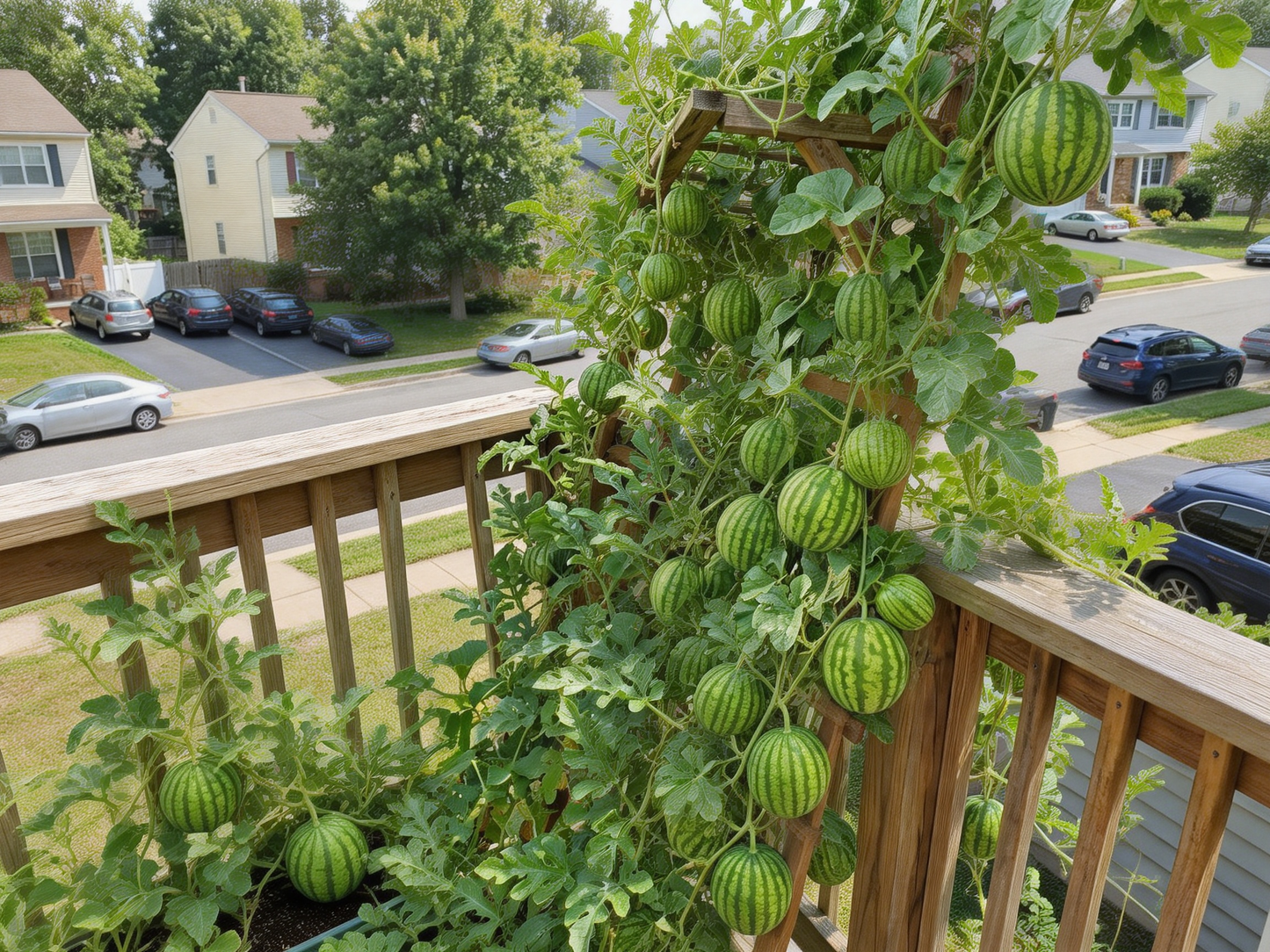Mini Watermelon Seeds I Extra Sweet Small WatermelonIHigh Germination Rate I Compact Fruit Variety I Container &Garden Growing I Balcony Patio Backyard I Easy to Grow IBeginner Friendly I Non-GMO Watermelon Seeds, Home Planting Seeds, Vegetable Seeds - Image 4