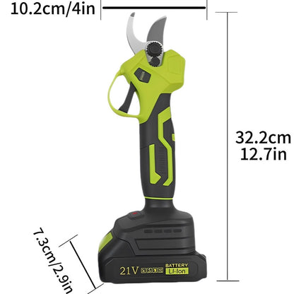 Electric Pruning Scissors with a Brushless Motor, Easy to Use And Lightweight, Perfect for Anyone, Specifically Made for Trimming Trees, Gardening, And Enhancing Landscapes, Great Presents for Gardening Lovers