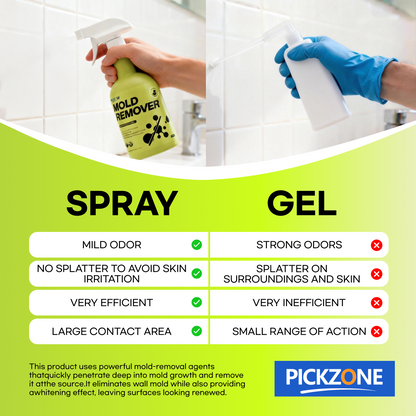 PICKZONE Mold & Mildew Stain Remover Spray