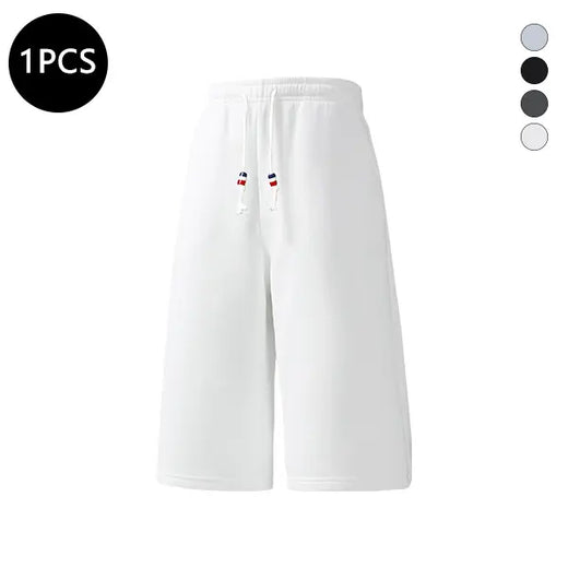 4-Pack Men's Summer Shorts — 3/4 Length Casual Loose Fit Athletic Straight Cut for Running, Walking & Hiking