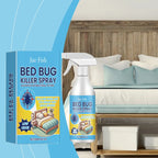Bed Bug Killer Spray — Kills on Contact & Eggs — Plant-Based, No-Rinse — Safe Around Kids & Pets — Also for Fleas, Mites, Flies & Mosquitoes