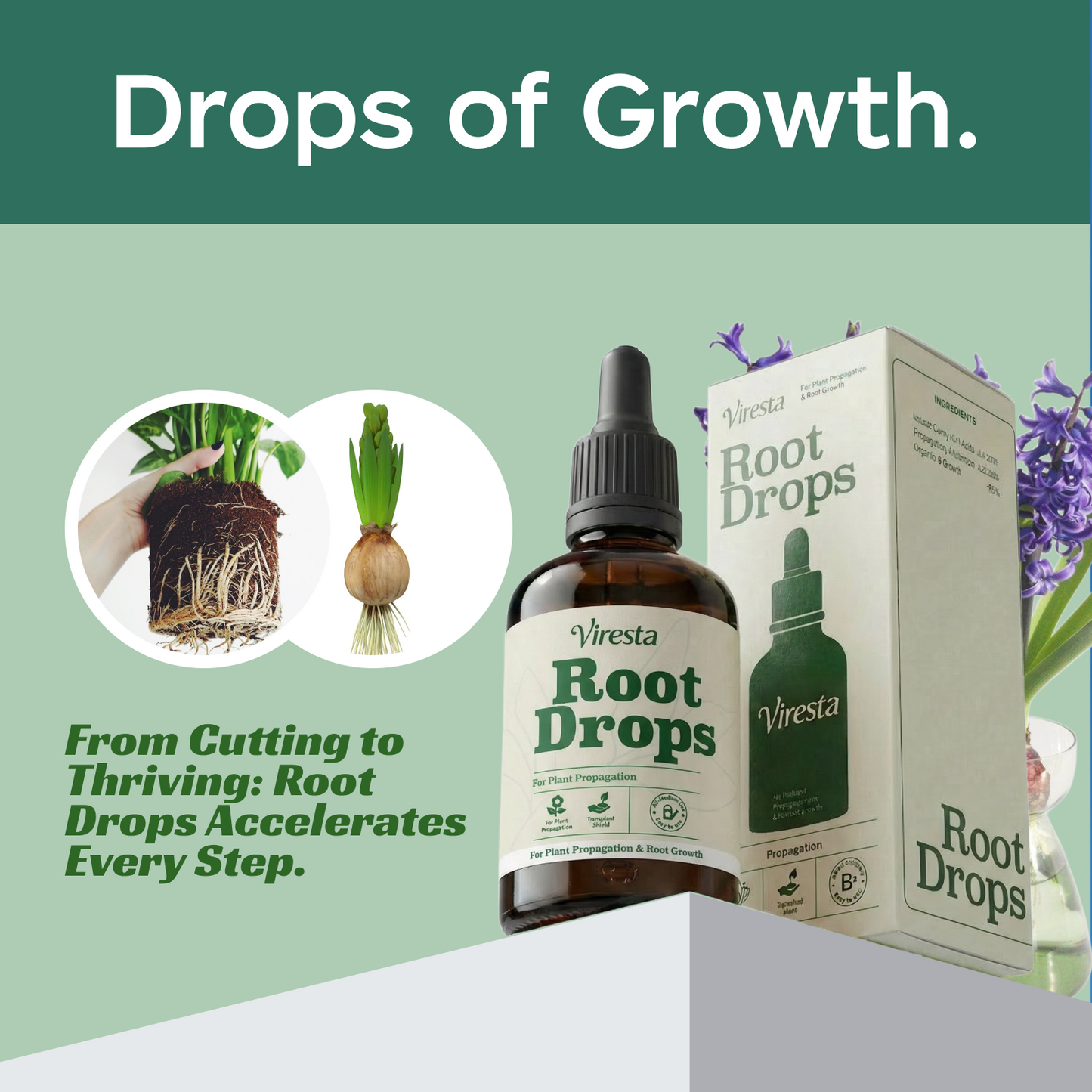 VIRESTA Rooting Drops for Plant Cuttings