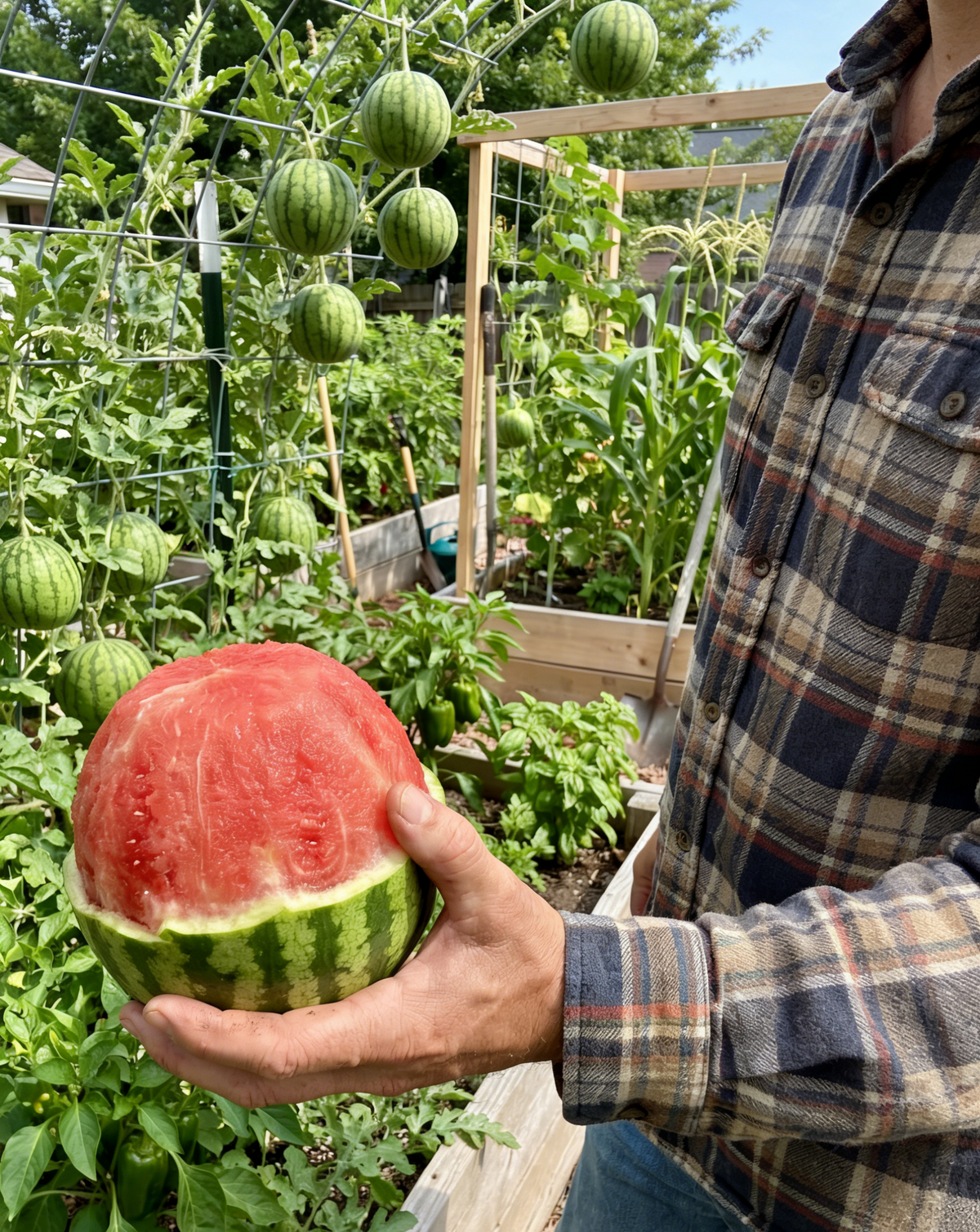 Mini Watermelon Seeds I Extra Sweet Small WatermelonIHigh Germination Rate I Compact Fruit Variety I Container &Garden Growing I Balcony Patio Backyard I Easy to Grow IBeginner Friendly I Non-GMO Watermelon Seeds, Home Planting Seeds, Vegetable Seeds - Image 5