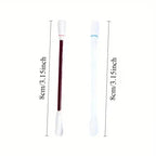 100 Cotton Swabs - Care & Pet Cotton Swabs, Individually Packaged | Portable for Outdoor Activities & Emergency Supplies