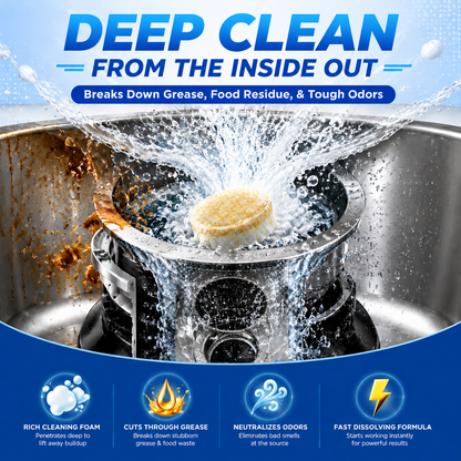 PICKZONE Garbage Disposal Cleaner Tablets