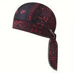 Cooling Headscarf Cap Set – Motorcycle Pirate Head Wrap, Safety Helmet Liner, Elastic Fit, Hand Washable | Outdoor Headwear for Athletes