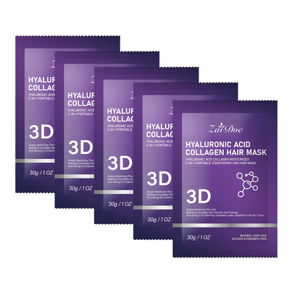 ZaiDoc 3D Hyaluronic Acid Collagen Hair Mask 30g (10 Pack)