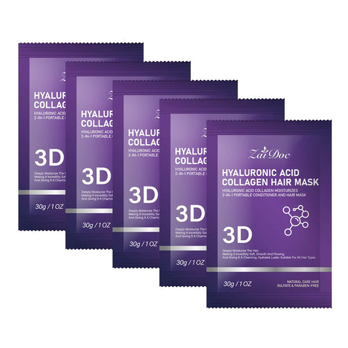 ZaiDoc 3D Hyaluronic Acid Collagen Hair Mask 30g (10 Pack)