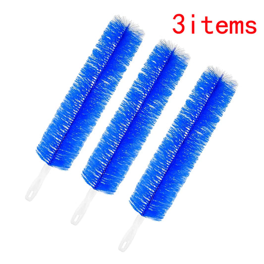 3-Pack Bendable Fan Cleaner Brush, Microfiber Duster - Washable Dust Remover for Ceiling Fans, Blinds, Air Vents & Cars