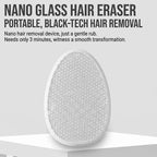 Nano Glass Hair Remover – Painless Manual Exfoliation Hair Eraser with Dust Cap