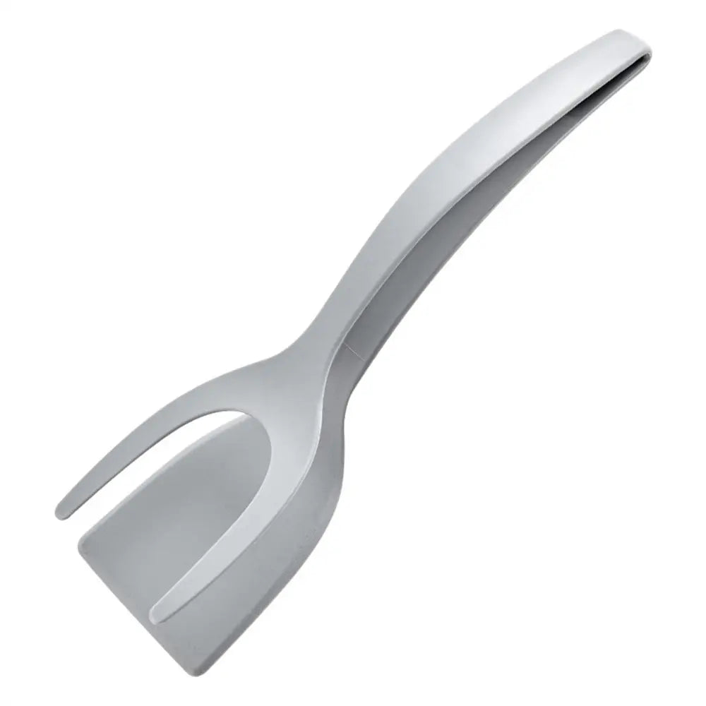 2-in-1 Silicone Turner and Spatula Tong – Egg Flipper, Versatile Kitchen Cooking Tool for Eggs, Pancakes, French Toast & Omelets- Kitchen Utensils