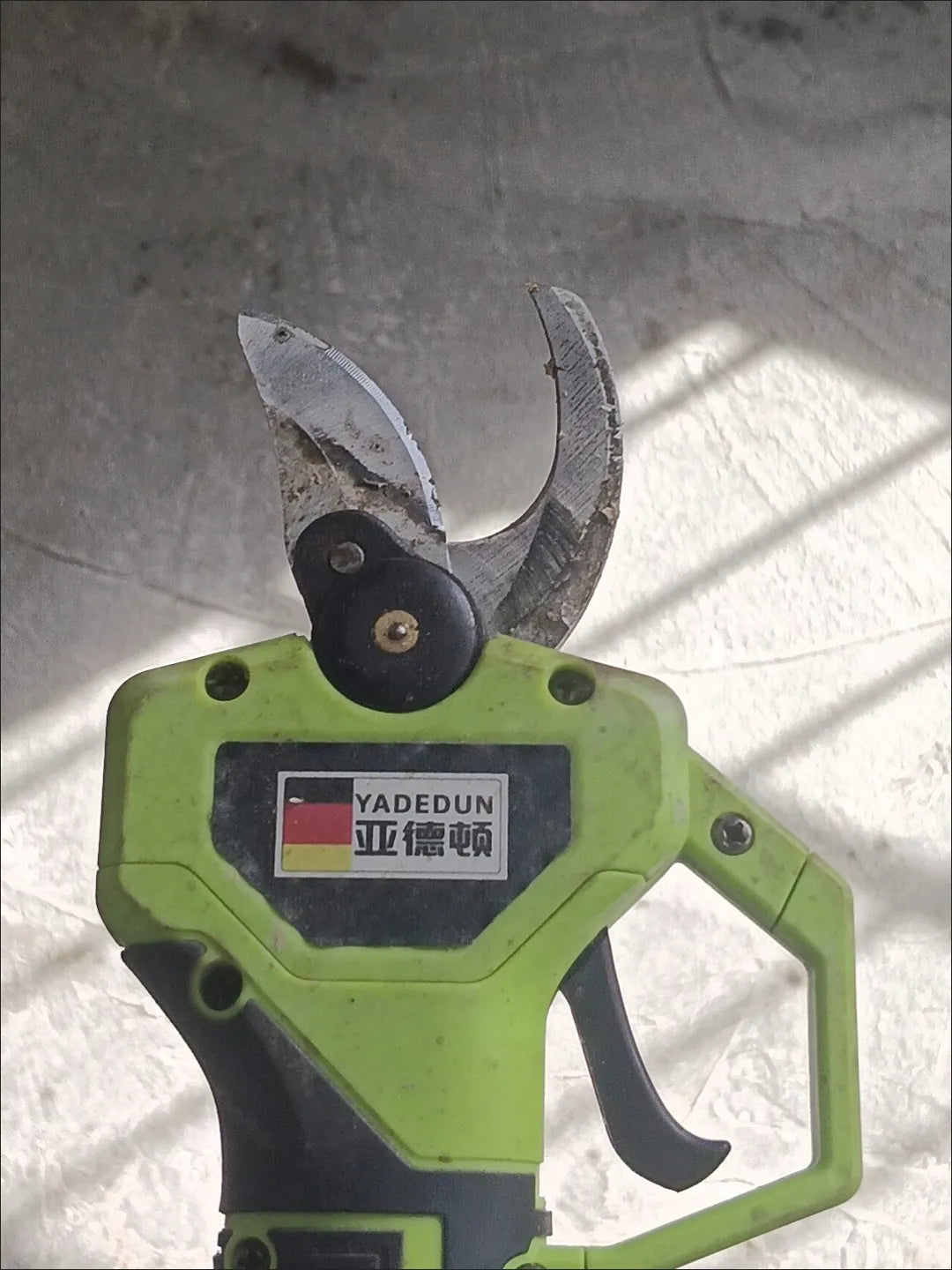 Customer photo of the pruning shears after use