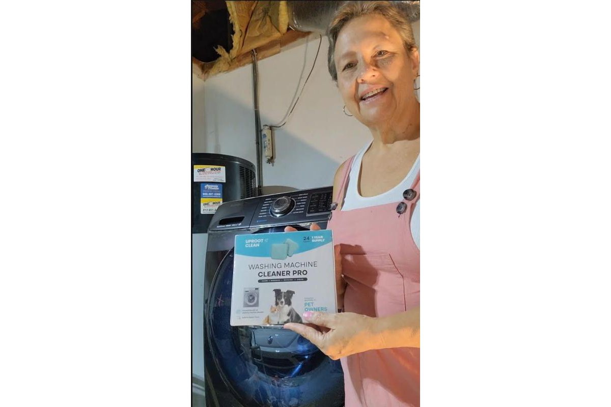 Customer washing machine cleaner photo from Renita H.