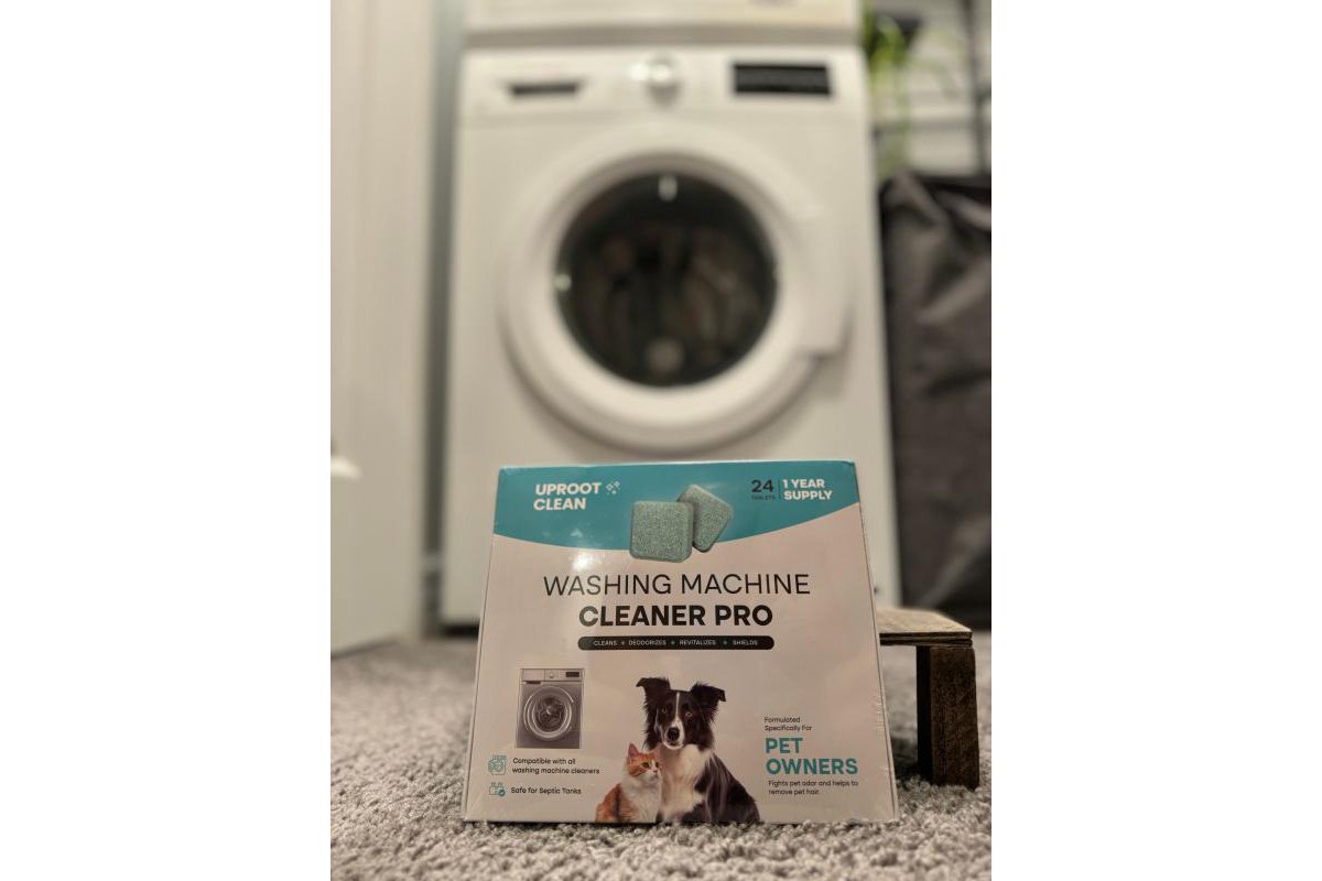 Customer washing machine cleaner photo from Annie S.