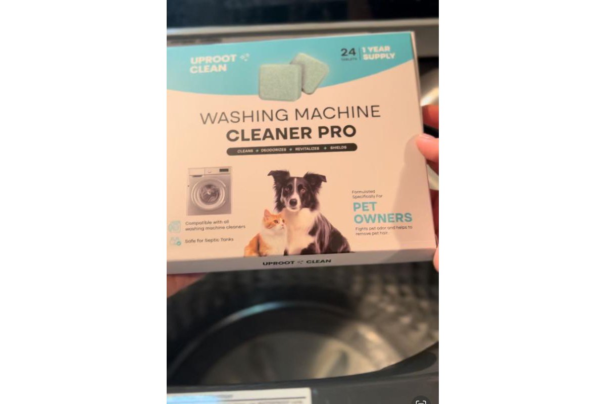 Customer washing machine cleaner photo from Bri S.