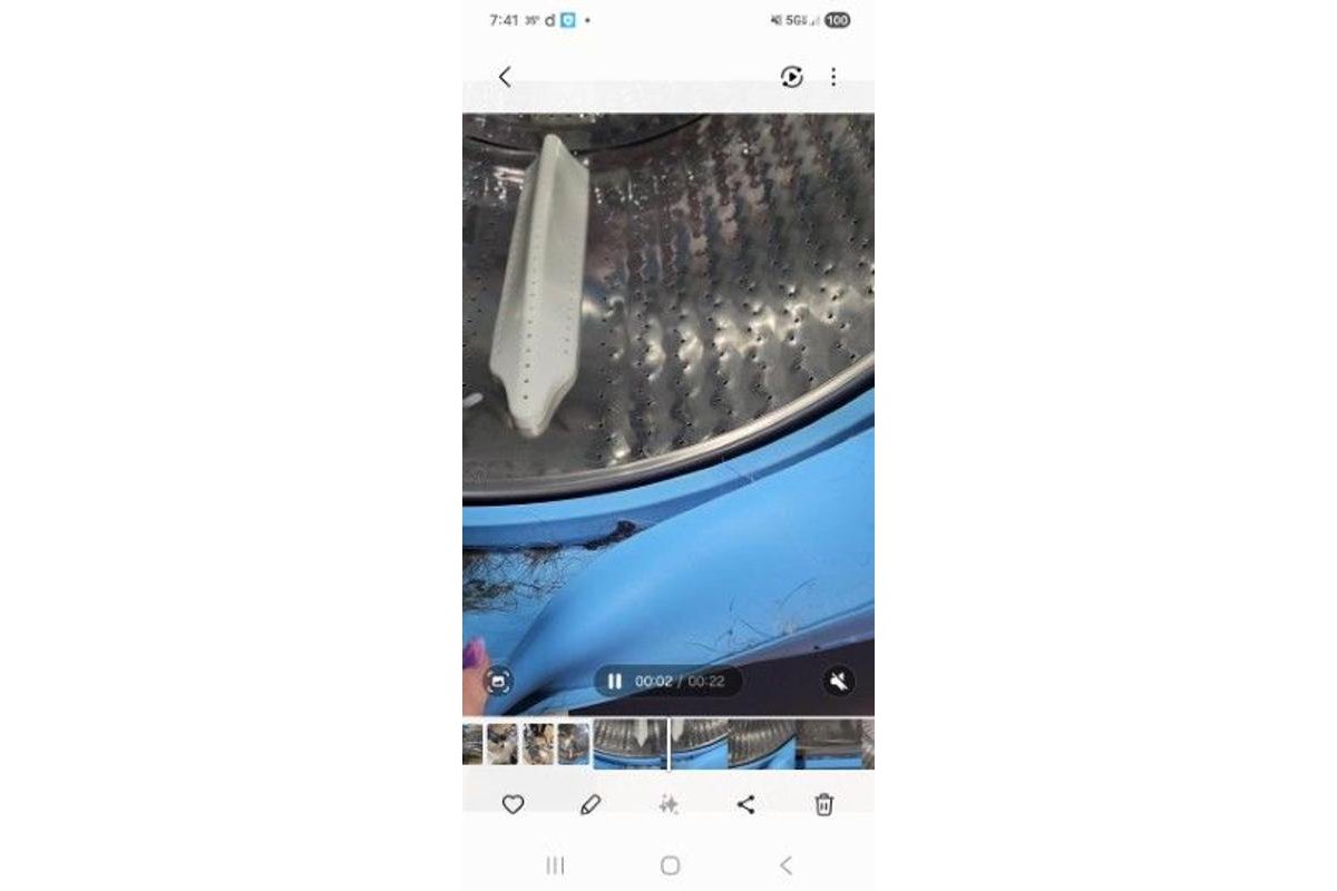 Customer washing machine cleaner photo from Henry L.